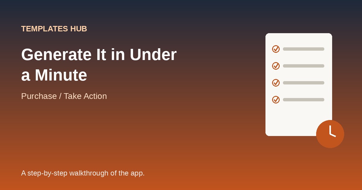 How to Generate Your Termination Letter in Under a Minute (Step-by-Step)